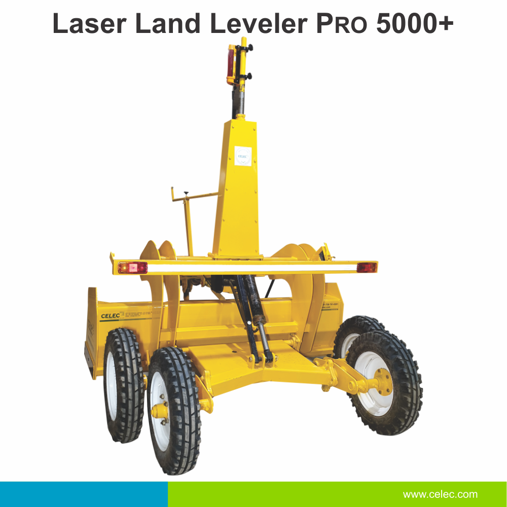 Laser Land Levelers Pro 5000 plus II Celec Inspired for water saving